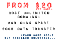 host unlimited domains from $20